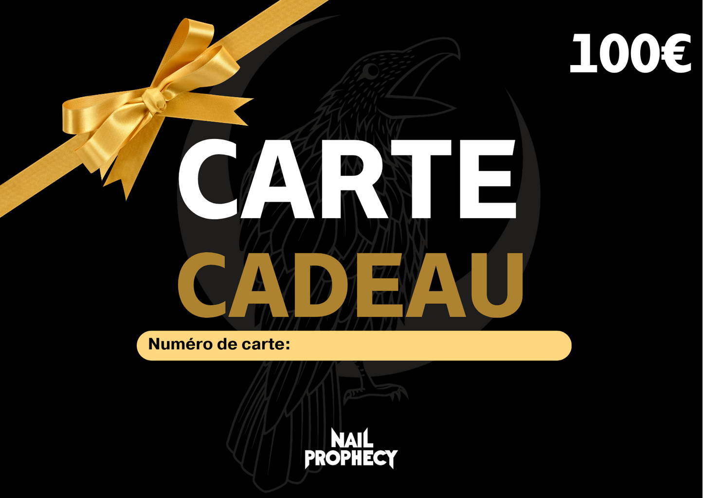 Carte cadeau à partir de 50€