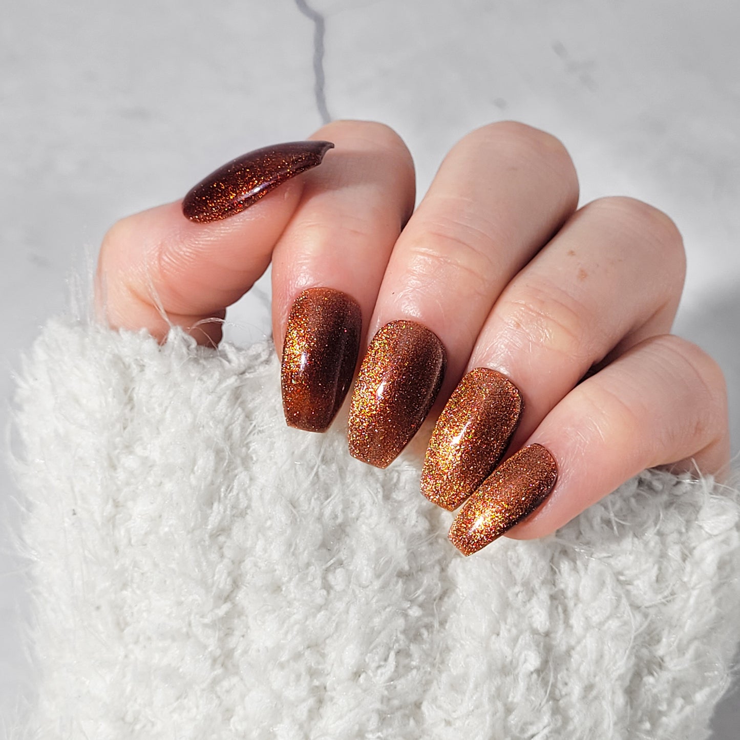 Chocolate brown velvet