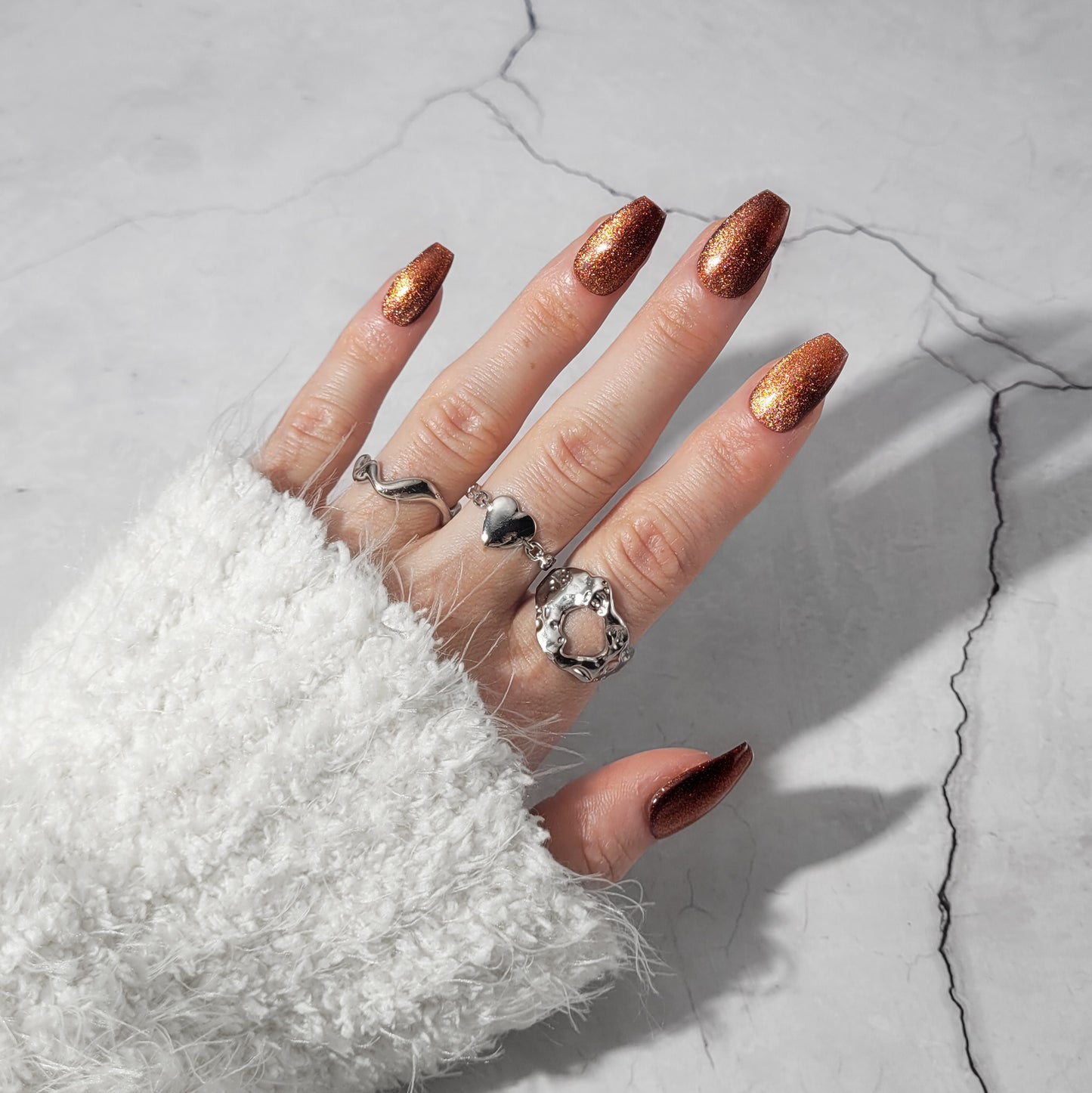 Chocolate brown velvet