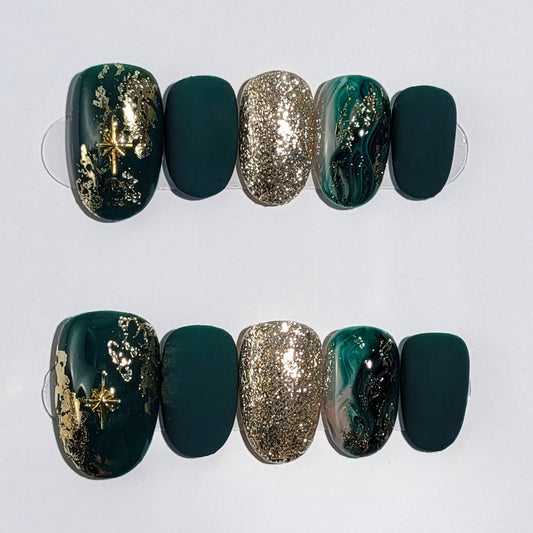 Signature:  Guilded evergreen