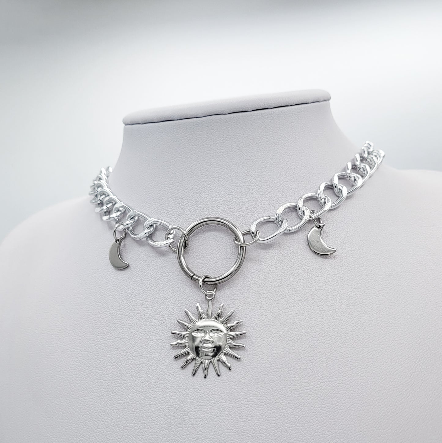 "Solstice" collier ras de cou / chocker