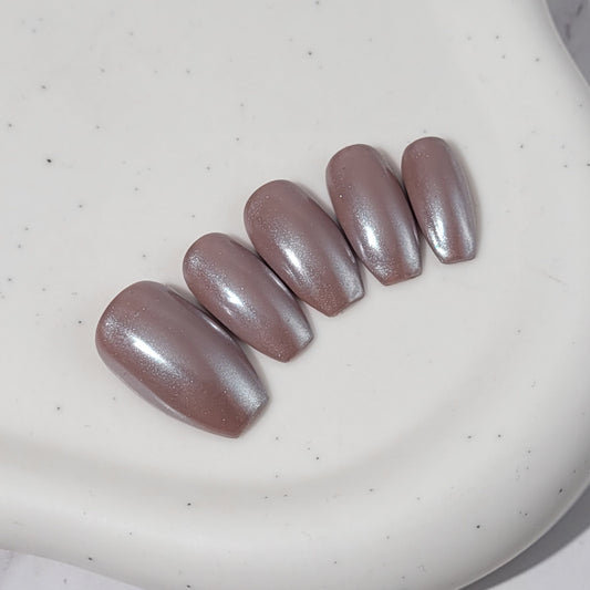 Signature:  Marron glacé glaze