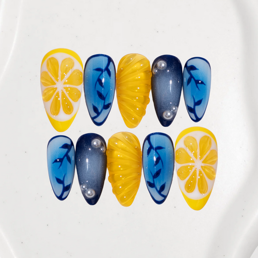 Premium: Sorrento blue lemon