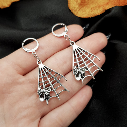 "Arachnid" boucles d'oreilles araignées