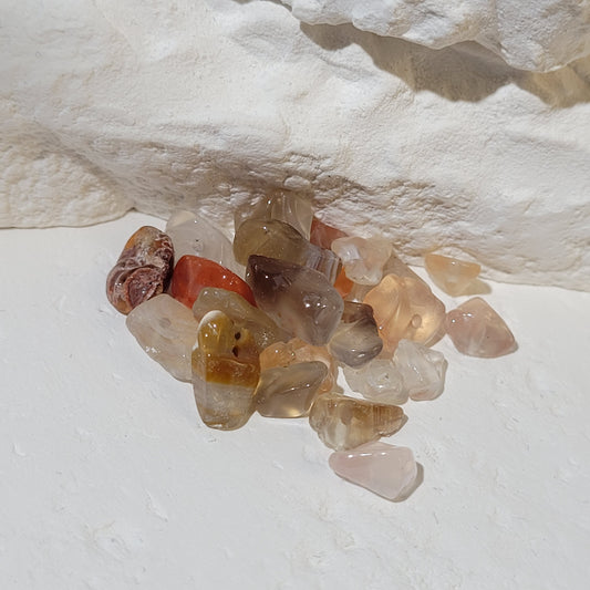 Bague "Birthstone" Agathe rouge - juillet