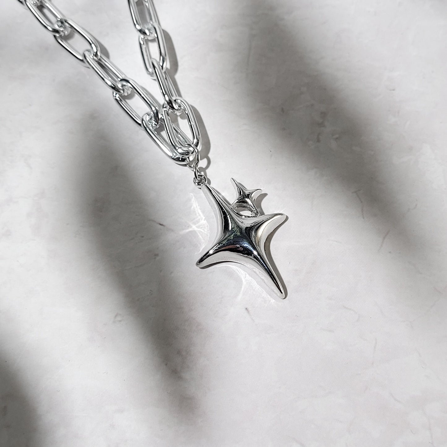 "Sparks" collier choker chaîne