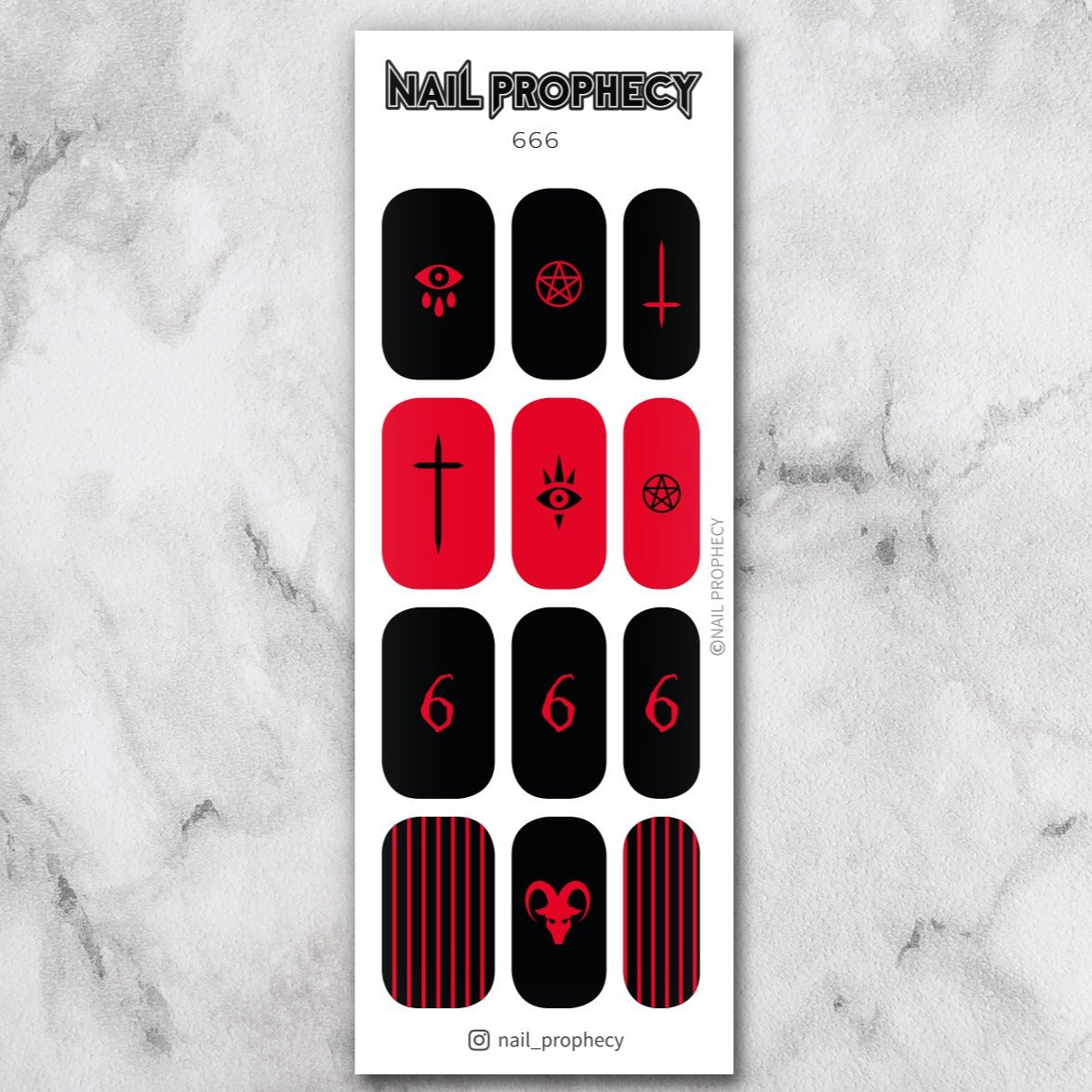 LOVE THE 90's nail water decals
