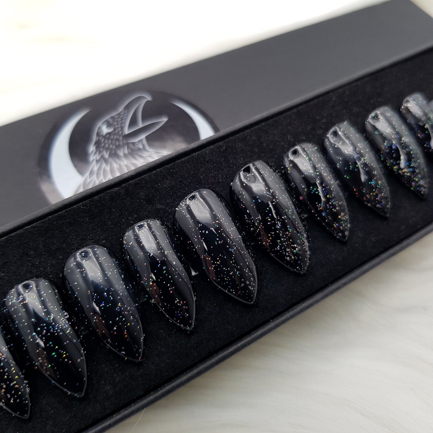 Ready to ship "Black Crystal" S Size