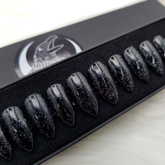 Ready to ship "Black Crystal" S Size