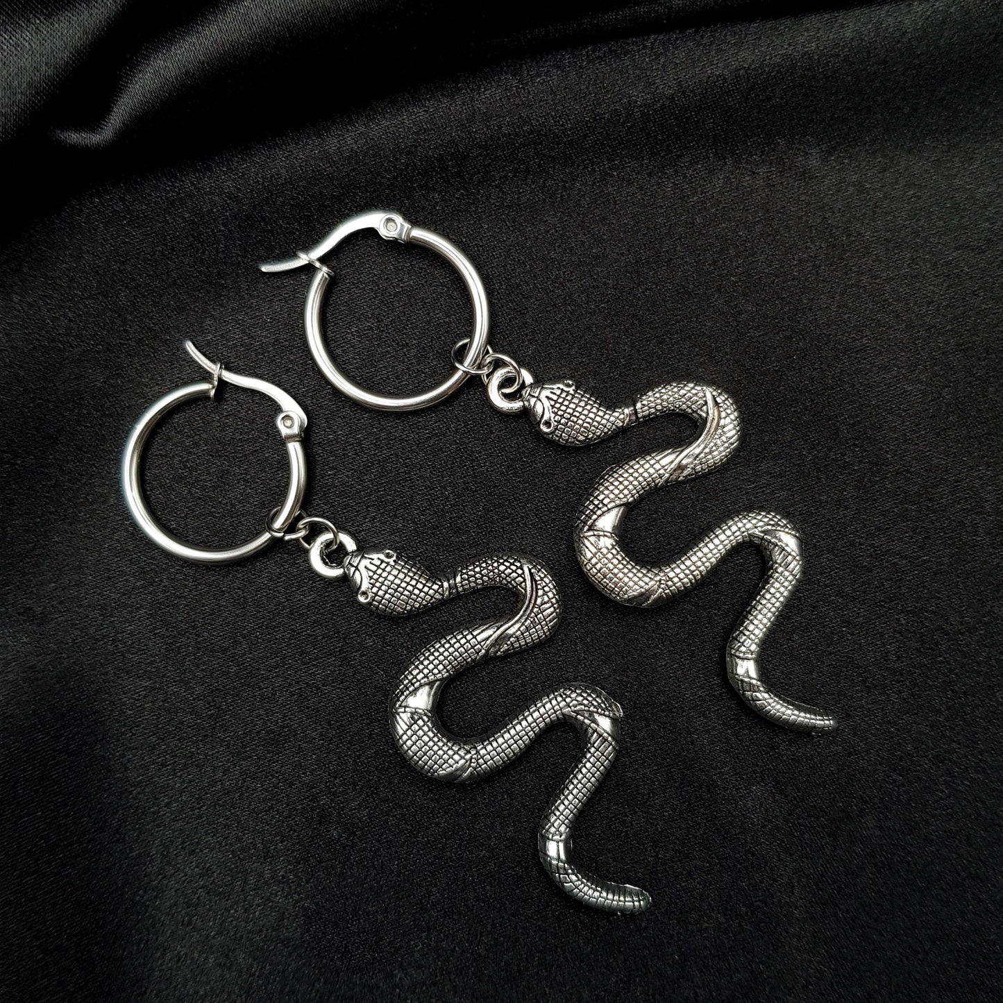 "Ophidian" boucles d'oreilles
