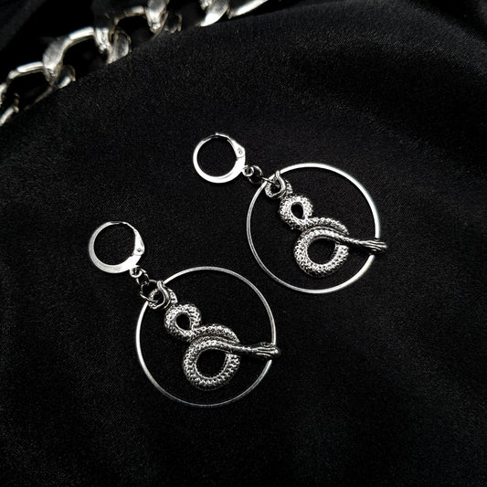 "Venom" Boucles d'oreilles serpents