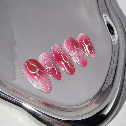 Signature:  Bitten lips