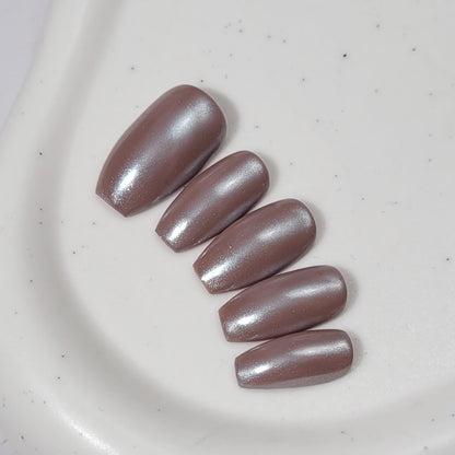 Signature:  Marron glacé glaze