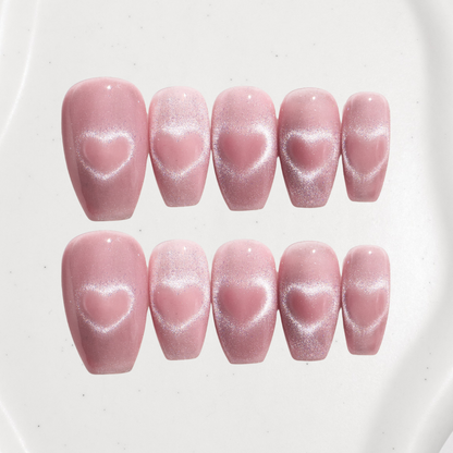 Signature: Blushing hearts