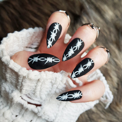 Signature:  Barbed