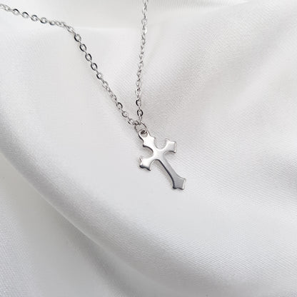"Holy" collier chaîne en acier inoxydable