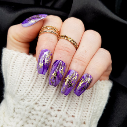 Signature:  Purple twist