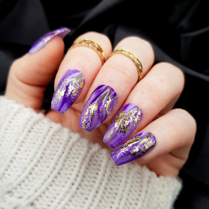 Signature:  Purple twist