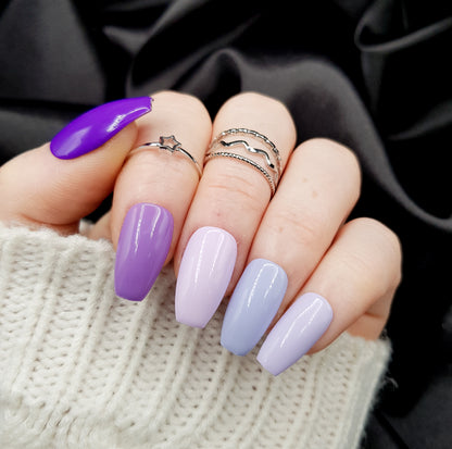 Signature:  Purple shades