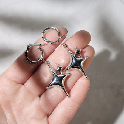 "Sparks" boucles d'oreilles dormeuses
