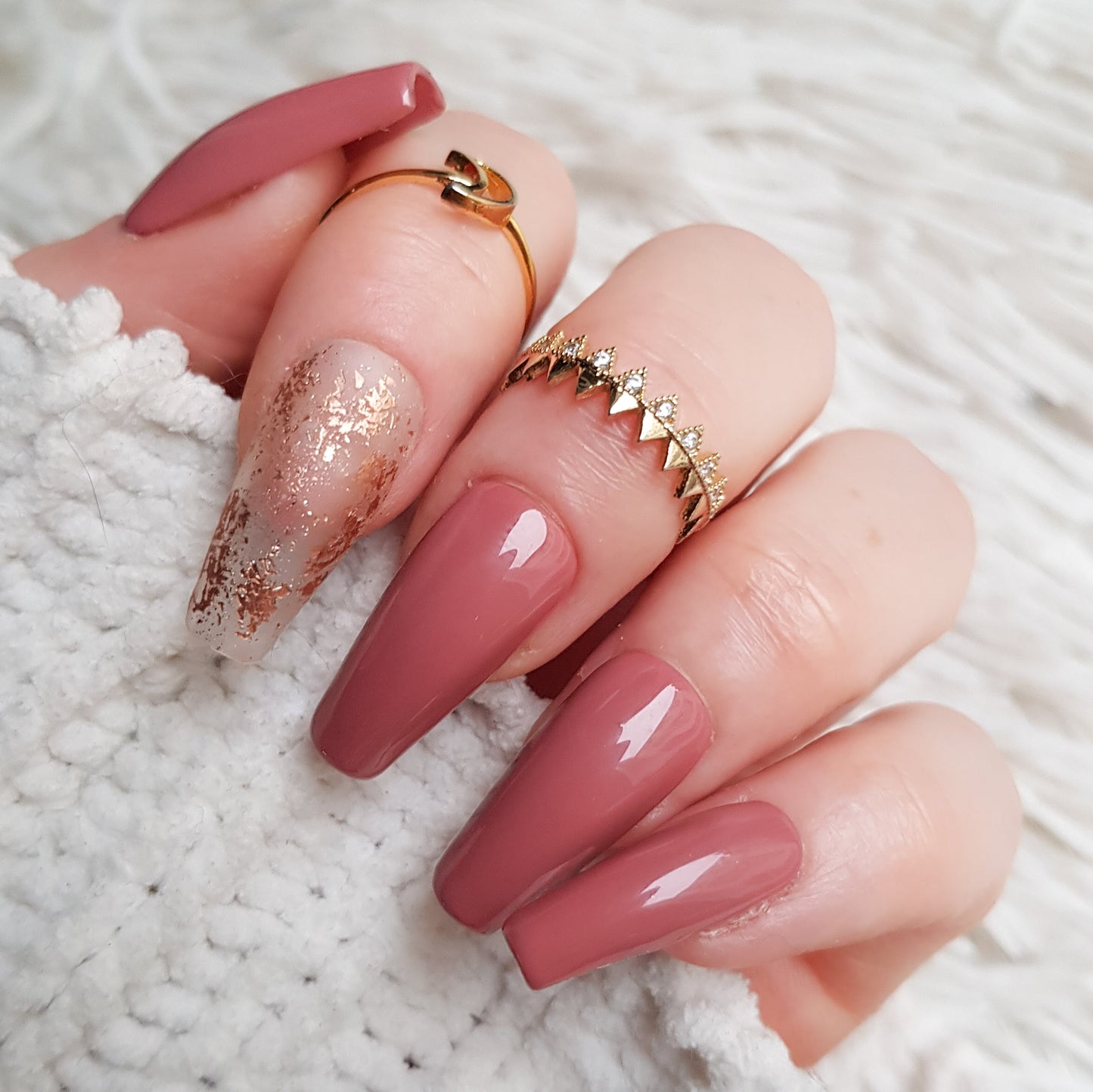 Rose Gold frost