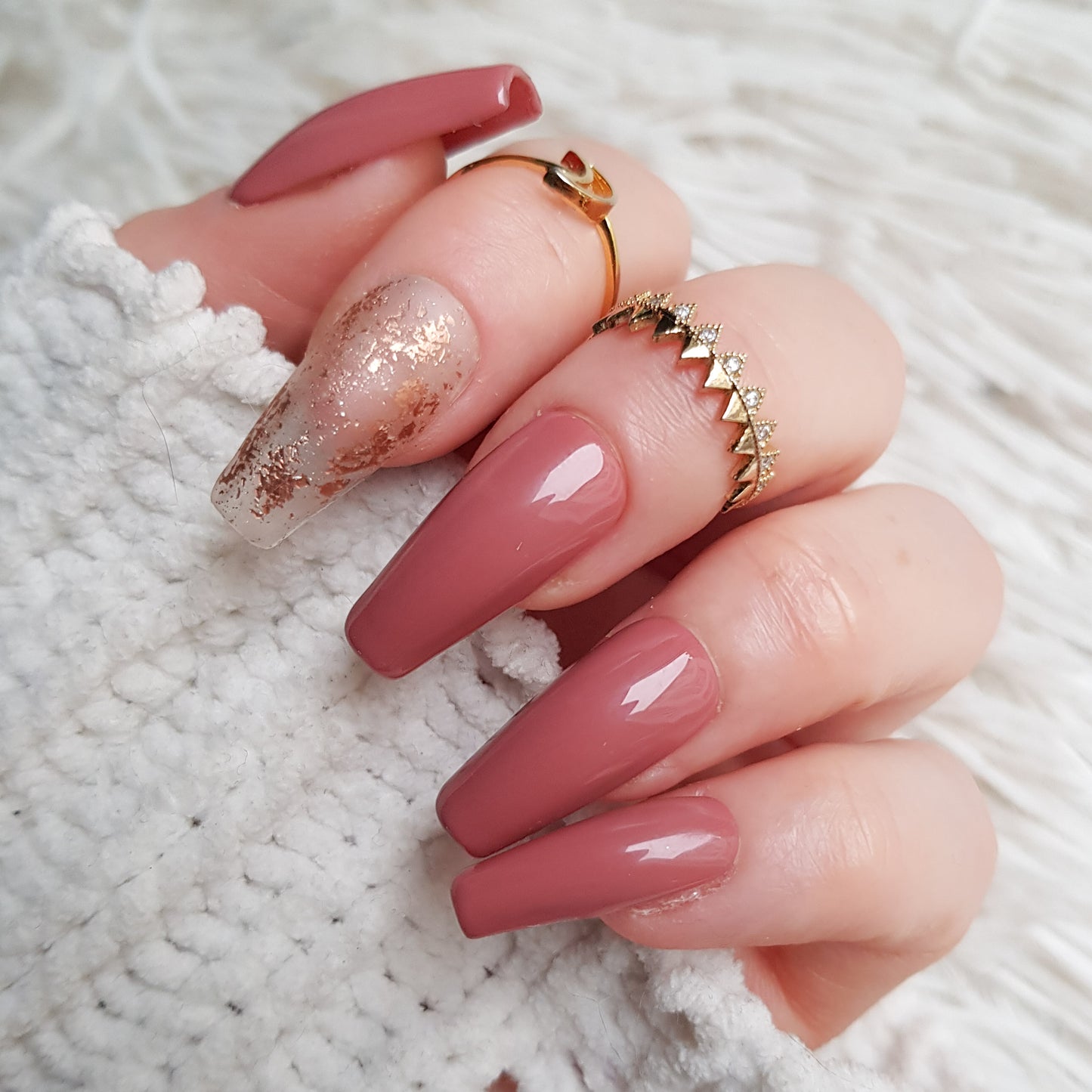Rose Gold frost