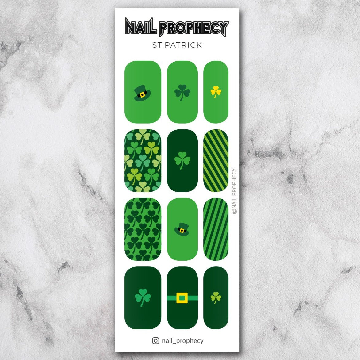 St Patrick - full water decals (opaque)